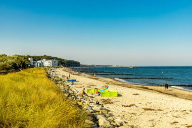 Baltık sahil beldesi Heiligendamm 'da, Mecklenburg-Vorpommern - Almanya