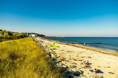 Baltık sahil beldesi Heiligendamm 'da, Mecklenburg-Vorpommern - Almanya
