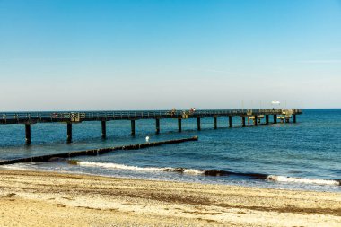 Baltık sahil beldesi Heiligendamm 'da, Mecklenburg-Vorpommern - Almanya