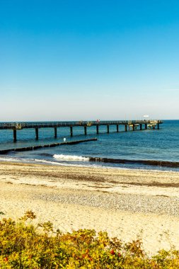 Baltık sahil beldesi Heiligendamm 'da, Mecklenburg-Vorpommern - Almanya