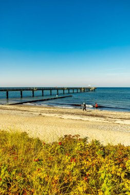 Baltık sahil beldesi Heiligendamm 'da, Mecklenburg-Vorpommern - Almanya