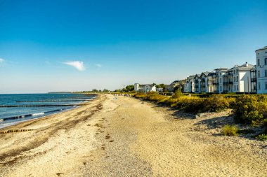 Baltık sahil beldesi Heiligendamm 'da, Mecklenburg-Vorpommern - Almanya