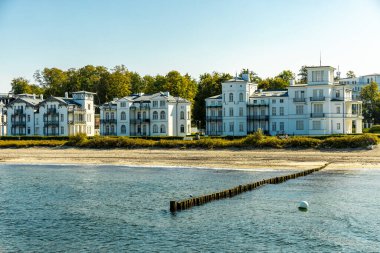 Baltık sahil beldesi Heiligendamm 'da, Mecklenburg-Vorpommern - Almanya