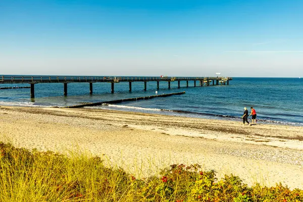 Baltık sahil beldesi Heiligendamm 'da, Mecklenburg-Vorpommern - Almanya