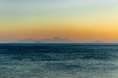 Yunanistan 'ın güzel, güneşli adası Kos-Yunanistan' da Güney Ege 'de tatil hissi 