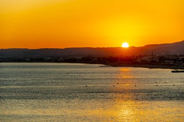 Yunanistan 'ın güzel, güneşli adası Kos-Yunanistan' da Güney Ege 'de tatil hissi 