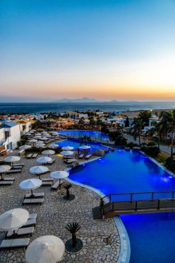 Yunanistan 'ın güzel, güneşli adası Kos-Yunanistan' da Güney Ege 'de tatil hissi 