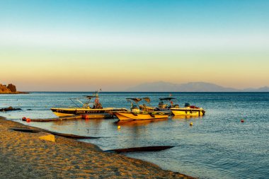 Yunanistan 'ın güzel, güneşli adası Kos-Yunanistan' da Güney Ege 'de tatil hissi 