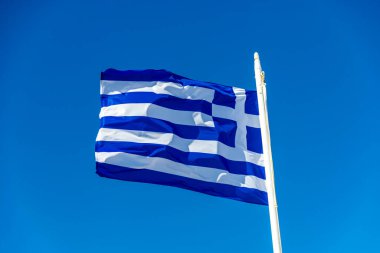 Yunanistan 'ın güzel adası Kos' taki Güney Ege Denizi 'ndeki Kefalos' ta kısa bir yürüyüş - Yunanistan