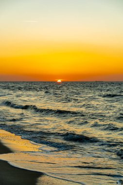 A short walk on the beach around the beautiful salt lake at Marmari in the South Aegean with a view of a few flamingos - Greece  clipart