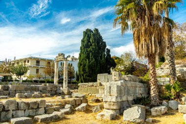 Güney Ege 'deki Yunanistan' ın Kos adasının başkentinde kısa bir keşif gezisi - Yunanistan 