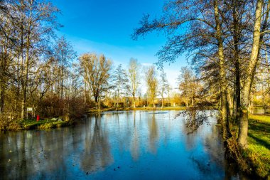Yukarı Franconian spa kasabası Bad Rodach - Bavyera - Almanya