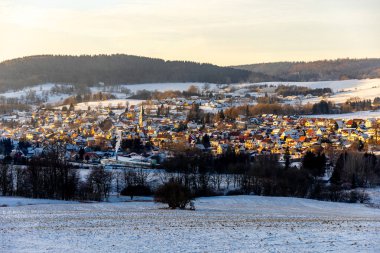 Evenings worth seeing on the Groer Inselsberg near Brotterode in the Thuringian Forest - Thuringia - Germany clipart