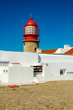 Sagres yakınlarındaki Cabo de So Vicente 'deki Avrupa anakarasının güney-batı ucuna seyahat ediyoruz.