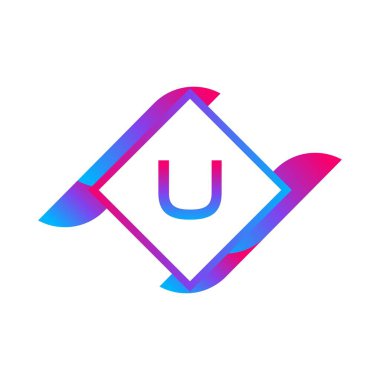 U harfi alfabe Logo