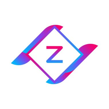 Z harfi alfabe Logo
