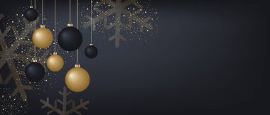 Mutlu Noeller ve Altın Geometrik Noel Ağacı İllüstrasyonunun Mutlu Yıllar web afişi. Modern Lüks Noel kartları, Mutlu tatiller, Mevsimin Selamları, Mutlu Noeller mesajı. Vektör Tasarım Şablonu.