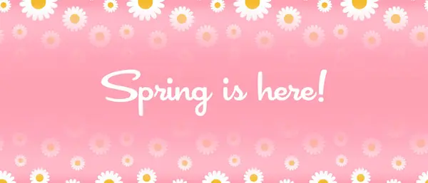 春のベクターレタリングイラストは ハッピーホリデーグリーティングカードです お祝いのロゴを書きました 春休みのタイポグラフィー ピンクの背景やバナーの文字ポスター ベクターグラフィックス