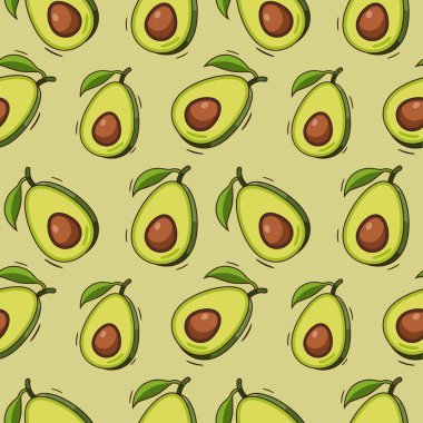 Sarı muzlu, ananaslı ve nane yeşili arkaplanlı sulu çilekli kusursuz desen. Güzel vektör arkaplanı. Parlak yaz meyveleri çizimi. Kumaş ve dekor için meyve karışımı tasarımı.