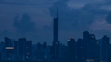 KUALA LUMPUR, MALAYSIA - Jan 15, 2023: Warisan PNB118 building during sunset dawn. PNB118 is the tallest building in Asia