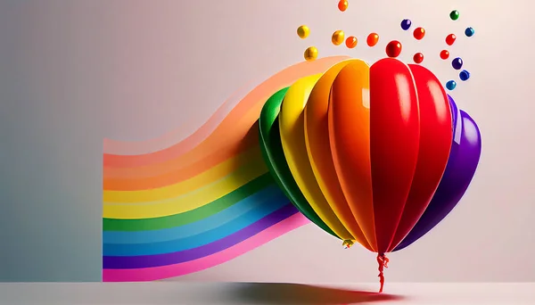 Bilder Von Lgbt Pride Day Feier Liebe Kennt Kein Geschlecht — Stockfoto