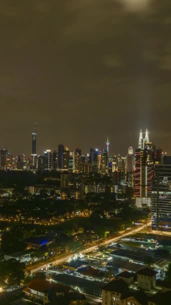 Kuala Lumpur Maleisië Maart 2023 Prachtige Beelden Van Kuala Lumpur — Stockvideo
