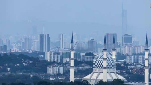 Shah Alam Malaisie Juillet 2023 Des Images Timelapse Couleurs Radieuses — Video