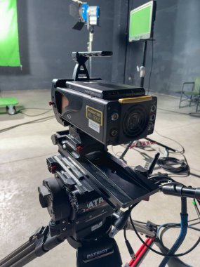 Kyiv, Kyiv bölgesi, Ukrayna - 31 Ocak 2024: Video kamera Phantom Hd Gold, yakın plan. Görüntü yönetmeni için profesyonel ekipman, film teknolojisi