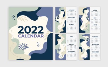 Şablon Calender Şablon Takvimi