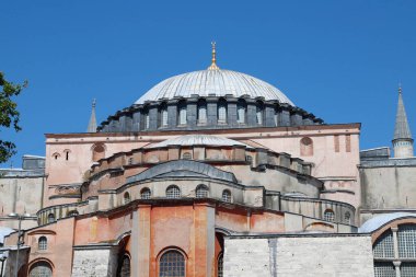 Ayasofya kutsal yeri. Tarihi bina detayları.