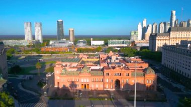 Casa Rosada, Buenos Aries, Arjantin 'de Casa de Gobierno olarak da bilinir.