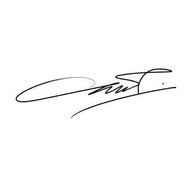 C harfi soyut imza fikirleri. Alfa kanallı vektör. Dijital fırça kalemiyle yapılmış bir resim. Raster dosya tipleri için siyah yazı rengi ve beyaz arkaplan ve vektör dosyaları için alfa kanalı.