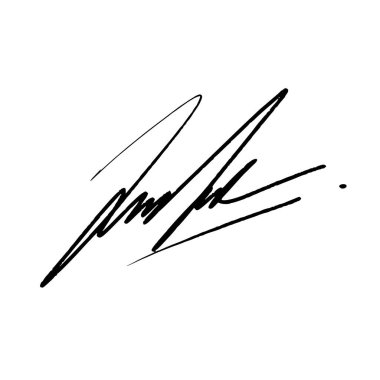 Fikirleri özetleyen bir harf. Alfa kanallı vektör. I harfi ile başlayan soyut imza fikri Fırça kalemiyle yapılmış bir resim. Raster dosya tipleri için siyah yazı rengi ve beyaz arkaplan ve vektör dosyaları için alfa kanalı.