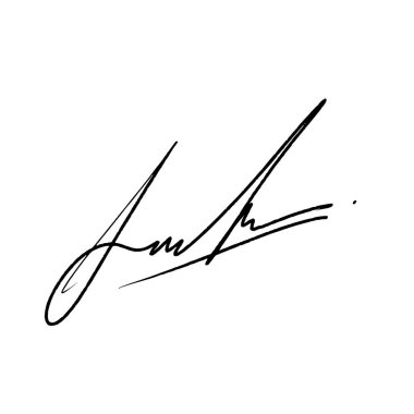 Fikirleri özetleyen bir harf. Alfa kanallı vektör. I harfi ile başlayan soyut imza fikri Fırça kalemiyle yapılmış bir resim. Raster dosya tipleri için siyah yazı rengi ve beyaz arkaplan ve vektör dosyaları için alfa kanalı.