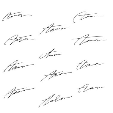 Harf A İmza Fikirleri