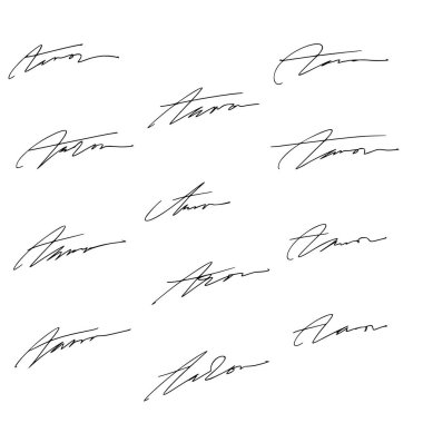 Harf A İmza Fikirleri