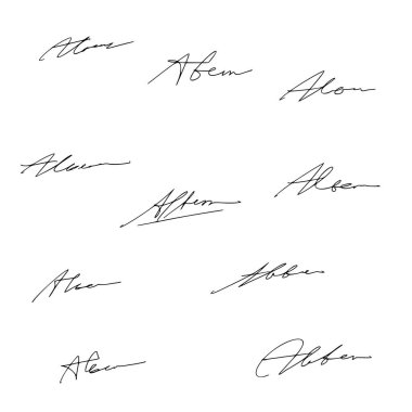 Harf A İmza Fikirleri