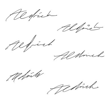 Harf A İmza Fikirleri