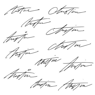 Harf A İmza Fikirleri