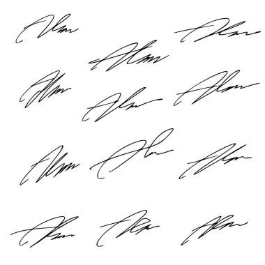 Harf A İmza Fikirleri