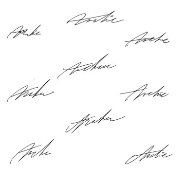 Harf A İmza Fikirleri