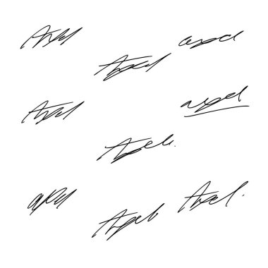 Harf A İmza Fikirleri