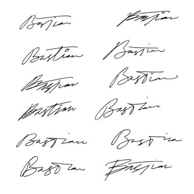 B Harfi İmza Fikirleri