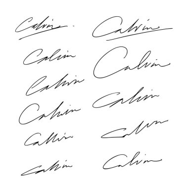 C Harfi İmza Fikirleri