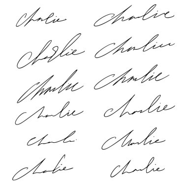 C Harfi İmza Fikirleri