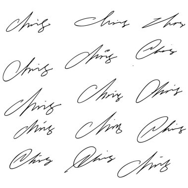 C Harfi İmza Fikirleri.