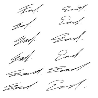 E Harfi İmza Fikirleri