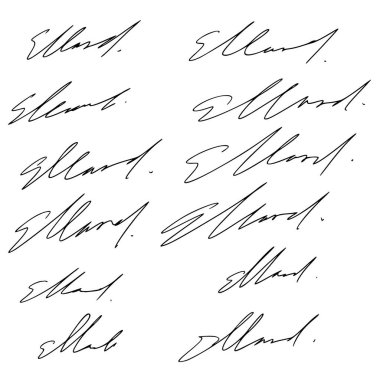 E Harfi İmza Fikirleri