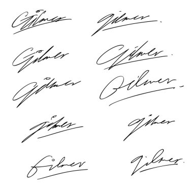 G Harfi İmza Fikirleri