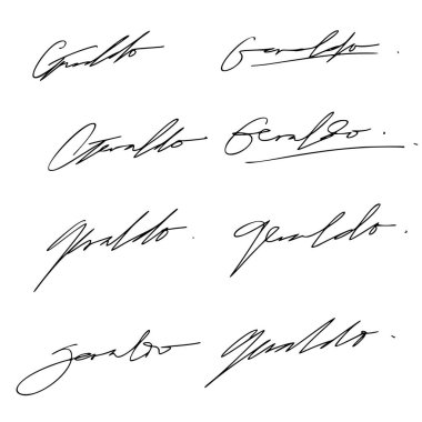 G Harfi İmza Fikirleri